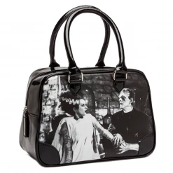 Rock Rebel The Bride Of Frankenstein "We Belong Dead" Bowler Handbag Bags & Backpacks
