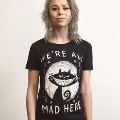 Akumu Ink We're All Mad Here Women's T-Shirt
