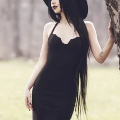 Killstar Bad Ghoul Midi Dress