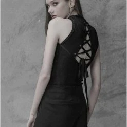 Punk Rave Elodie Black Top