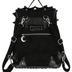 ReStyle Black Phantom Gothic Backpack With Dragon Wings