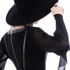 ReStyle Black Gothic Wide Brim Hat Men's Stuff