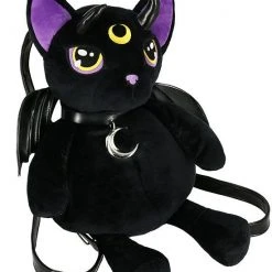 ReStyle Violet Demonic Cat Backpack