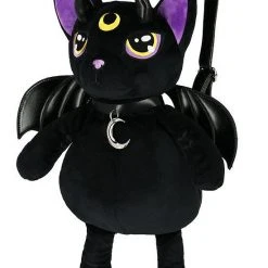 ReStyle Violet Demonic Cat Backpack