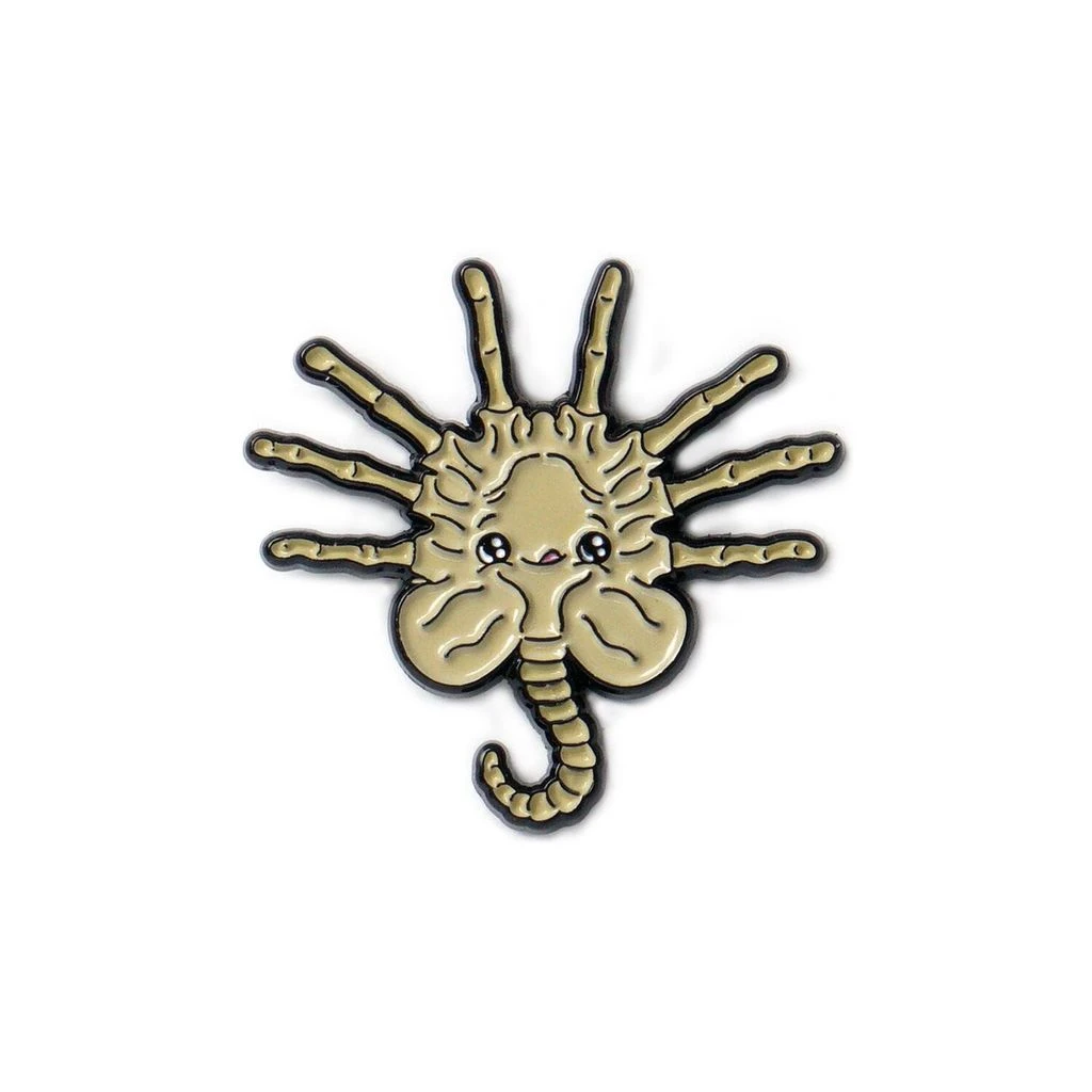 Yesterdays Pins Face Hugger Enamel Pin By Tomi Monstre 1 Yesterdays Pins Face Hugger Enamel Pin By Tomi Monstre
