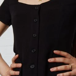 Mary Wyatt London Kristen 90's Dress 7 Mary Wyatt London Kristen 90's Dress