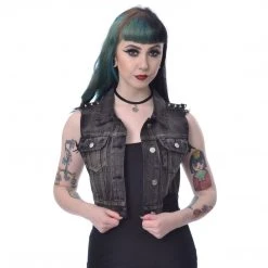 Chemical Black Nemesis Vest - Black Women's Stuff