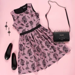 Sourpuss Women's Stuff Die In Grace Shift Dress