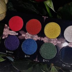 Glam Goth Beauty 7 Deadly Sins Palette