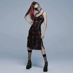 Punk Rave Women's Stuff Gothic Heart Skull Lace Eye Patch