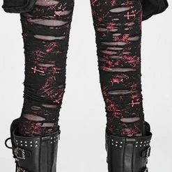 Punk Rave Women's Stuff Ripped Off Leggings