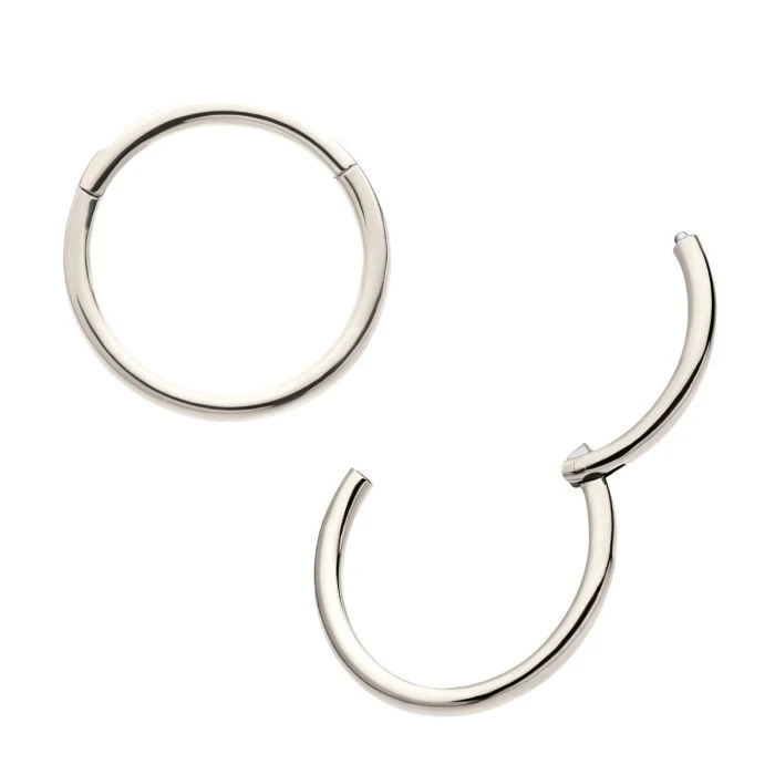 BodyVibe Surgical Steel Basic Hinged Segment Ring - 18g 5/16" Jewelry 1 BodyVibe Surgical Steel Basic Hinged Segment Ring - 18g 5/16" Jewelry