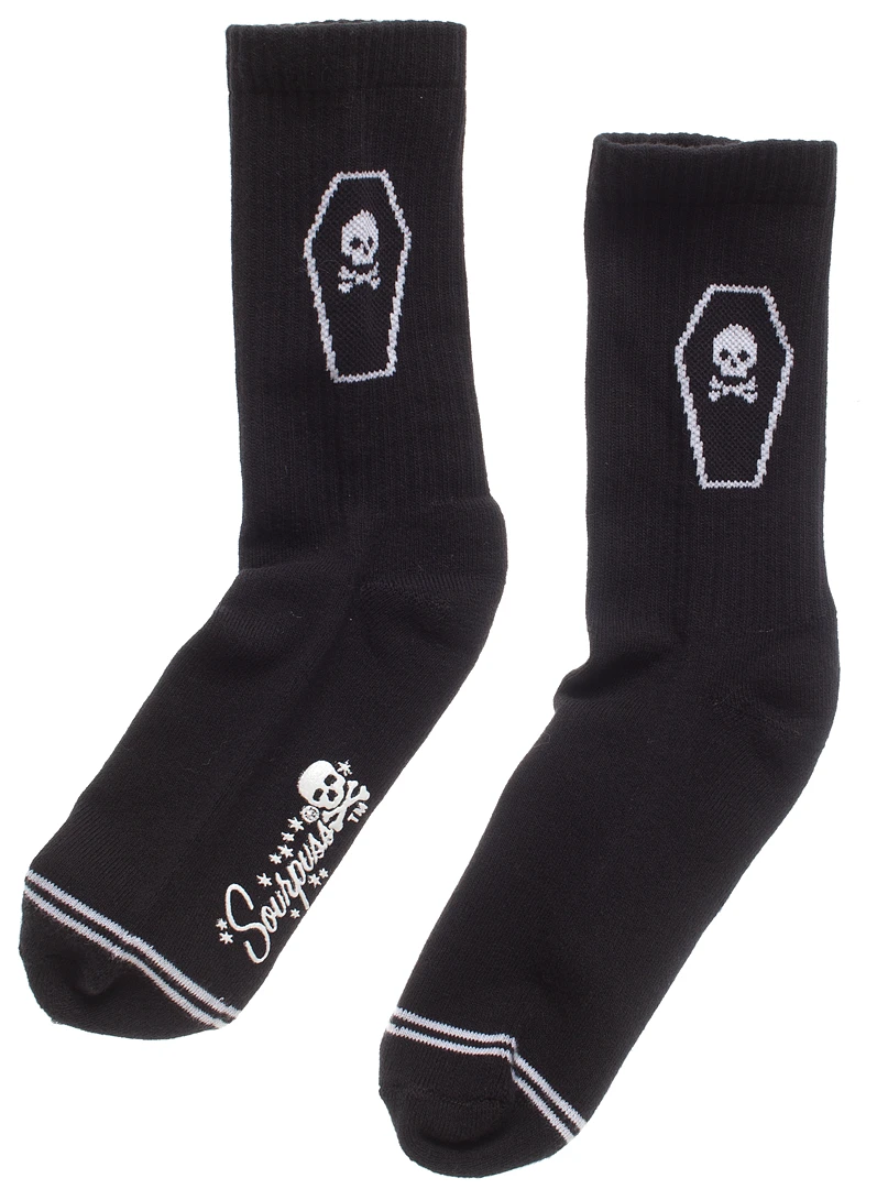 Sourpuss Coffin Crew Socks Gift Ideas 1 Sourpuss Coffin Crew Socks Gift Ideas