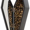 Sourpuss Coffin Jewelry Box Black/Leopard