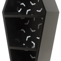 Sourpuss Bat Print Coffin Shelf