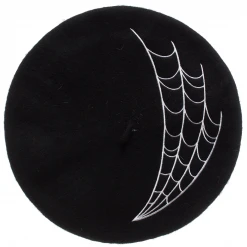 Sourpuss Accessories Spiderweb Beret 5 Sourpuss Accessories Spiderweb Beret