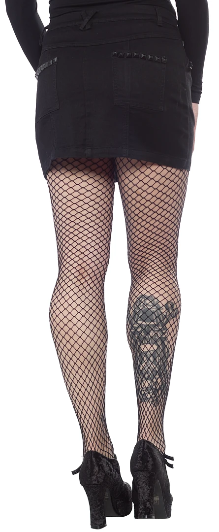 Sourpuss Women's Stuff Studded Mini Skirt Blk 3 Sourpuss Women's Stuff Studded Mini Skirt Blk