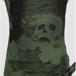 Punk Rave Green Watercolor Top